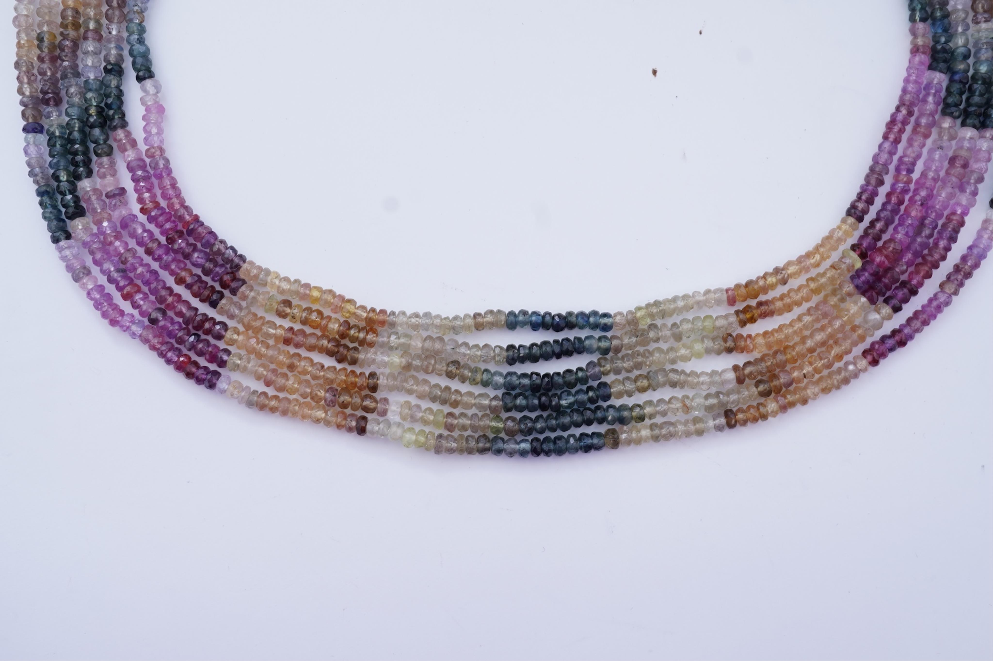 H. Stern, a sapphire necklace